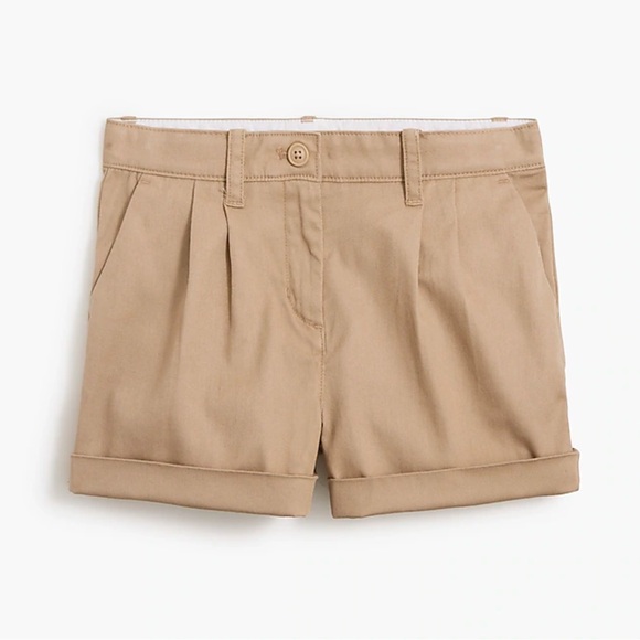 J.Crew Girls’ Pleated Shorts - Picture 1 of 4
